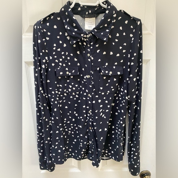 BCBG Hearts Shirt - Picture 1 of 2
